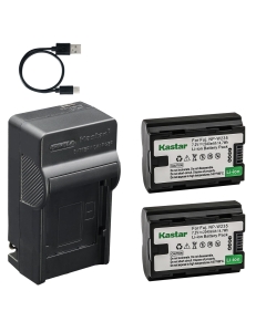 Kastar 2-Pack Battery and AC & USB-C Charger, Compatible with Fujifilm NP-W235 Battery, BC-W235 Charger, and Fujifilm X-T4, X-T5, X-H2, X-H2S, GFX 100S, GFX 50S II, X-S20 Cameras