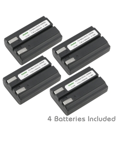 Kastar EN-EL1 Battery (4-Pack) for Nik ENEL1, Minota NP-800 and Nik Cooipix 4300 4500 4800 5400 5700 775 8700 880 885 995 CoolpixE880 and Konica Minota DG-5W Dimage A200 Cameras