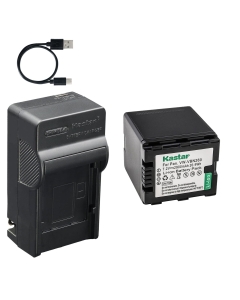 Kastar 1-Pack Battery and AC & USB-C Charger, Compatible with Panasonic VW-VBN070 VW-VBN130 VW-VBN260 for HC-X800 HC-X900 HC-X920 Camcorders