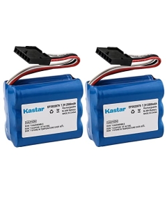 Kastar 2-Pack 7.2V 2500mAh Ni-MH Battery Compatible with Keeler Headlamp 250AFH6YMXZ 65808, Keeler Headlamp 1202-P-6229 291980 EP39-22079