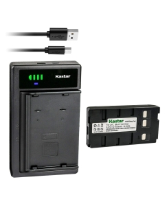 Kastar 1-Pack Battery and Smart USB Charger Replacement for JVC GR-AXM900U GR-AXM910U GR-1U GR-323U GR-AS-X760U GR-AW1 GR-AW1U GR-AX1010 GR-AX1010U GR-AX10 GR-AX10U GR-AX17 GR-AX17U GR-AX100 GR-AX110