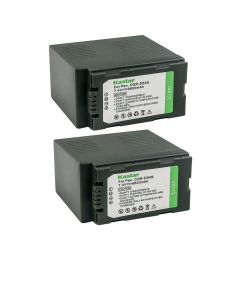 Kastar 2-Pack CGR-D54 Battery Replacement for Panasonic CGR-D54SE/1B, CGR-D54SE/1H, CGR-D54Pro, CGP-D54, CGP-D54S, VW-VBD29 VW-VBD55, CGA-D54, CGA-D54S, CGA-D54SE, CGA-D54SE/1B, CGA-D54SE/1H Battery