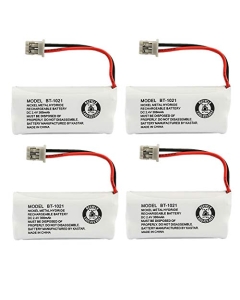 Kastar 4-Pack BT-1021 Battery Replacement for Uniden BT-1008 BT-1016 BT-1019 BT-1021 BT-1025 DECT 2060 DECT 2080 Energizer ER-P152 ERP152 Empire CPH-515B CPH515B Sanyo CAS-D6325 CASD6325