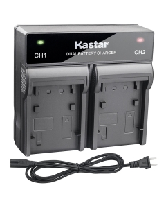 Kastar Fast Dual Charger for Nikon EN-EL14a EN-EL14 and Nikon Coolpix P7000 Coolpix P7100 Coolpix P7700 Coolpix P7800 D3100 D3200 D3300 D3400 D5100 D5300 D5500 D5600 DSLR Df DSLR Cameras (Color: Gray)