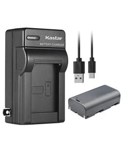 Kastar 1-Pack Battery and AC Wall Charger Replacement for Huepar 503DG, 503CG/503CR, 602CG/602CR, 603CG/603CR, 603CG-BT 3D, 603BT-H 3D Bluetooth Connectivity Green Beam