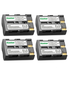 Kastar Battery 4-Pack Replacement for Konica Minolta NP-400 Battery, BC-400 Charger, Maxxum 5D, Maxxum 7D, a Sweet Digital, a-5 Digital, a-7 Digital, Dimage A1, Dimage A2, Dynax 5D, Dynax 7D Camera