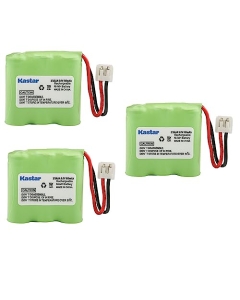 Kastar 3-Pack Ni-MH Battery 3.6V 500mAh Replacement for HWCD1888(7)(9)(10)(11)(12)(13)(15) TSD Series BBK 33e, 53e, 56e, 61e, 63e, 69e, 9s, 26s, 32s, 40s, 56s, 68s, 69S, 18P, 3P, 15P Series