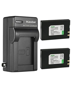 Kastar 2-Pack Battery and AC Wall Charger Replacement for Samsung IA-BP80W, IA-BP80WA, Samsung VP-D395, VP-DX100, VP-DX100H, VP-DX100i, VP-DX102, VP-DX103, VP-DX104, VP-DX105, VP-DX200, VP-DX205