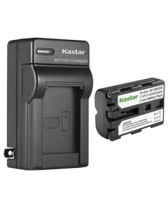 Kastar 1-Pack Battery and AC Wall Charger Replacement for Sony DSLR-A200K, DSLR-A200W, DSLR-A200WB, DSLR-A300, α300, Alpha A300, DSLR-A300K, DSLR-A300K/N, DSLR-A300X, DSLR-A350, α350, Alpha A350