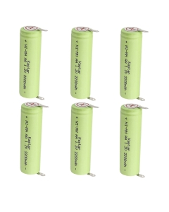 Kastar 6-Pack 1.2V 2200MAh Ni-MH Battery Compatible with Remington Groomer/Trimmer R890 R950 R960 R970 TA3050 TA3070 TA4570 TA5570 TF300 TF400 TF600 WDF-5000 Wahl 93154 93154-101 4810 4830 5000 7040