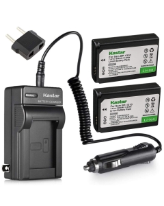 Kastar Battery (2-Pack) and Charger Kit for Samsung BP1310, ED-BP1310 Work for Samsung NX5, NX10, NX11, NX20, NX100 Cameras