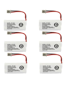 Kastar 6-Pack BT-1021 Battery Replacement for Uniden BT-1008 BT-1016 BT-1019 BT-1021 BT-1025 BBTG0645001 BBTG0734001 BBTG0847001 65AAAH2BMS Uniden D1361 D1361BK D1364 D1364-2 D1364-3 D1364BK D1384