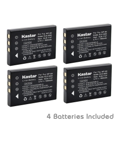 Kastar FNP60 Battery for Hewlett Packard A1812A L1812A L1812B Q2232-80001 PhotoSmart R07 R507 R607 R607v R607xi R707 R707v R707xi R717 R725 R727 R817v R817xi R818 R827 R837 R847 R926 R927 R937 R967