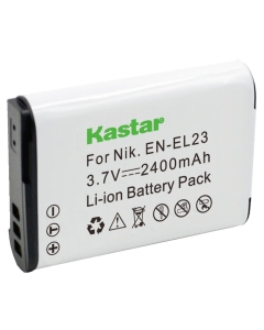 Kastar Battery Replacement for EN-EL23, ENEL23 Battery, MH-67 Charger and Coolpix P600, P610 S810c, P900 Digital Cameras