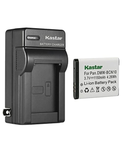 Kastar 1-Pack Battery and AC Wall Charger Replacement for Panasonic DMW-BCN10 DMW-BCN10E, DMW-BCN10GK DMW-BCN10PP Battery, Panasonic DMC-LF1, Panasonic DMC-LF1K, Panasonic DMC-LF1W Digital Camera