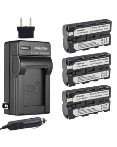 Kastar Battery (3-Pack) + Charger for Sony NP-F570 NP-F550 NP-F530 NP-F330 & CCD-RV100 CCD-SC5 CCD-SC9 CCD-TR1 CCD-TR215 CCD-TR940 Camcorder, CN-126 CN-160 CN-216 CN-304 YN 300 VL600 LED Video Light