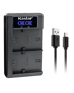 Kastar NP-FZ100 LKD2 USB Battery Charger Compatible with Sony Alpha 1 Mirrorless Digital Camera, Alpha 7R V Mirrorless Camera, FX3, FX30 Digital Cinema Camera, FX30 Super 35 Camera