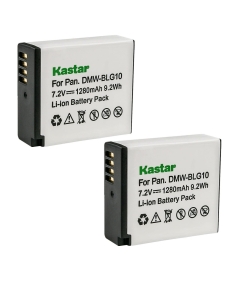 Kastar 2-Pack DMW-BLG10 Battery Replacement for Panasonic Lumix DMC-GF6, Lumix DMC-GF6K, Lumix DMC-GF6R, Lumix DMC-GF6T, Lumix DMC-GF6W, Lumix DMC-GF6X, Lumix DMC-GX7, Lumix DMC-GX7K Camera