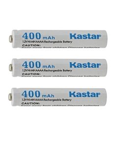 Kastar 3-Pack Ni-MH Battery 1.2V 400mAh Replacement for Active Stylus Pen, Surface Pen Battery, Surface Pro 3/4 Pen, Digital Pen MS (Microsoft) Surface Pen, Dell Digital Stylus, Bamboo Ink Pen Battery