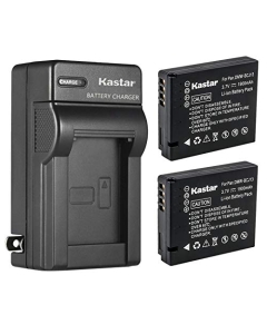 Kastar 2-Pack Battery and AC Wall Charger Replacement for Leica BP-DC10 BP-DC10-E BP-DC10-U Battery, Leica BC-DC10 Charger, Leica D-Lux 5, Leica D-Lux 6 Digital Camera