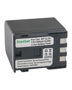 Kastar Battery Replacement for Canon BP-2L12 BP-2L13 BP-2L14 BP-2L24H and FV500, HG10, HV20, HV30, iVIS DC300, iVIS HG10, iVIS HV30, IXY DV3, DV5, DVM3, VIXIA HG10,HV30, HV40, FVM, MD, MV, MVX, Optura