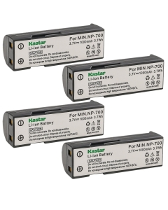 Kastar 4-Pack Battery Replacement for Pentax D-LI72 DLI72 Battery, Samsung SLB-0637 SLB0637 Battery, Sanyo DB-L30 DBL30 Battery, Pentax Optio Z10 Camera, Samsung L77 Camera, Sanyo Xacti VPC-A5 Camera