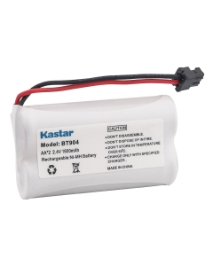 Kastar Cordless Battery (1 Pack), Ni-MH 2.4V 1600mAh, Replacement forUniden BBTY0651101 BT1007 BT-1007 BT904 BT-904 BT1015 BBTY0460001 BBTY0510001 BBTY0700001 Panasonic HHR-P506 HHR-P506A