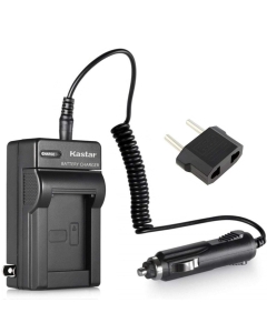 Kastar AC Charger with Car Adapter Compatible with Sharp BT-H21, BT-H22, BT-H32, BT-H42, Duracell DR7, Empire VBC-3UN, RCA PRO, B712, Sears 55428, 58428, 58457, 58458