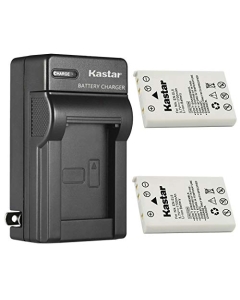 Kastar 2-Pack Battery & AC Wall Charger Replacement for Nikon EN-EL5 CP1, MH-61, Coolpix P80, P90, P100, P500, P510, P520 Cameras - 4.2V DC, 600mA Output