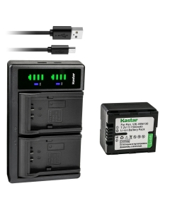 Kastar 1-Pack VW-VBN130 Battery and LTD2 USB Charger Replacement for Panasonic HC-X910, HC-X920, HC-X920M, HDC-HS900, HDC-HS900GK, HDC-HS900GK-3D, HDC-HS900K, HDC-SD800, HDC-SD800GK, HDC-SD800GK-3D