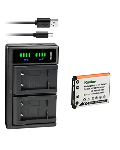 Kastar 1-Pack Battery and LTD2 USB Charger Compatible with Minolta NP-45 Battery, Minolta MN5Z 20MP 5X, MN12Z 20MP 12X, MN22Z 20MP 22X, MN30WP 21 MP / 1080P HD Waterproof Digital Camera