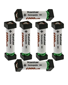 Kastar 6X Ni-MH Battery 1.2V 1000mAh Replacement for Sony 1-756-316-21 1-756-316-22 BP-HP550-2 and Sony MDR-IF240RK MDR-IF3000 MDR-IF540R MDR-IF540RK MDR-RF800R MDR-RF800RK MDR-RF820 Headphone