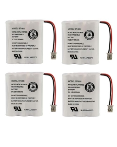 Kastar 4-Pack Battery Replacement for Radio Shack/Tandy 43-1088 43-1090 43-1095 43-1096 43-1099 43-1102 43-1103 43-1104 43-1107 43-1108 43-1109 43-1110 43-1111 43-1112 43-1114 43-1118 43-1122 43-1123