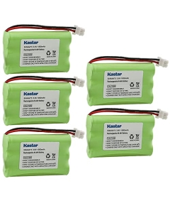 Kastar 5-Pack 5/4AAA3.6V Ni-MH Battery Replacement for Sharp FO-CC550, FO-K01, UX-BA01, UX-CC500, UX-CD600, UX-D600, UX-CL220, UX-K01, UX-K02, GP 80AAALH3BML, Empire CPH-488J