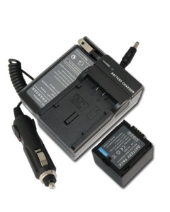 Kastar 1 Pack Battery and Charger for Panasonic CGA-DU06 CGA-DU07 CGA-DU12 CGA-DU14 CGA-DU21 Batteries