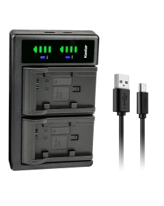 Kastar LTD2 USB Battery Charger Compatible with Canon BP-820 BP820, BP-828 Battery, Canon CG-800 CG800 Charger, Canon XF400, XF405, XA10, XA11, XA15, XA20, XA25, XA30, XA35, XA40 Cameras