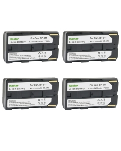 Kastar 4-Pack BP-911 / BP-915 Battery 7.2V 2400mAh Replacement for Phase One XF 70301, Riegl FG21-P Riegl FG21P, Phase One IQ, Phase One Laser IQ, Phase One IQ3, Phase One IQ4, Phase One P25
