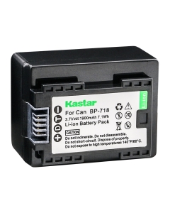 Kastar Battery 1-Pack for BP-718, BP-727,BP-709, CG-700, VIXIA HF M50, HF M52, HF M500, HF R30, HF R32, HF R40, HF R42, HF R50, HF R52, HF R60, HF R62, HF R300, HF R400, HF R500, HF R600