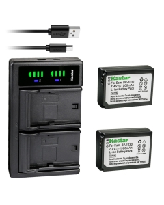 Kastar 2-Pack Battery and LTD2 USB Charger Replacement for Samsung BP-1030 BP1030, ED-BP1030, BP-1130 BP1130, ED-BP1130 Battery, BC-1030 BC1030, BC-1030b BC1030b Charger, Samsung NX1100, NX2000 Camera