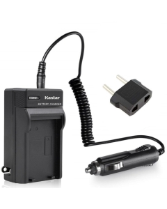 Kastar Travel Charger Kit for Sony NP-BD1, NP-FD1, BC-CSD and Sony Cyber-Shot DSC-G3, DSC-T2, DSC-T70, DSC-T75, DSC-T77, DSC-T90, DSC-T200, DSC-T300, DSC-T500, DSC-T700, DSC-T900, DSC-TX1 Cameras