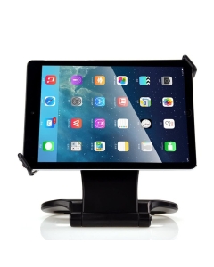 Kastar 360 Swivel Rotating Stand Holder Tabletop Stand with Collapsible Base for All iPad Series: iPad1, iPad2, iPad3, iPad4, iPad Mini, iPad Air, Samsung Galaxy Tablets and 7"-10" Tablet PC (Black)