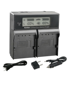 Kastar Battery and AC Wall Charger Replacement for CH04-JVC50-C
