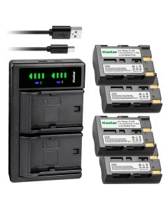 Kastar 4-Pack NP-400 Battery and LTD2 USB Charger Replacement for Konica Minolta NP-400 Battery, BC-400 Charger, Konica Minolta a Sweet Digital, a-5 Digital, a-7 Digital, Dimage A1, Dimage A2 Camera