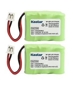 Kastar 2-Pack Battery Replacement for Dogtra Receiver 175NCP, 200NCP, 202NCP, 280NCP, 282NCP, 300M, 302M, Receiver 7000M, Receiver 7002M, Receiver EF-3000 Old, YS-500 Tapper Stopper Collar