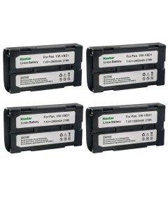 Kastar 4-Pack Battery 7.4V 2900mAh Replacement for Proscan CC566, CC577, CCHIT555, CCHIT566, CCHIT577, PRO 598, PRO 698H, PRO 898LC, PRO 898LH, PRO 998LH, RCA CC8251, PRO 598, PRO 698H