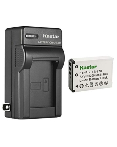 Kastar 1-Pack LB-070 Battery and AC Wall Charger Replacement for Kodak Pixpro AZ901, Kodak Pixpro AZ901 Astro Zoom, Kodak PIXPRO S1, Kodak PIXPRO S-1, MN67Z 20MP FHD, MN67Z-BK
