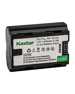 Kastar 1-Pack Battery Replacement for Fujifilm NP-W235 NPW235 Rechargeable Lithium-Ion Battery, Fujifilm BC-W235 BCW235 Charger, Fujifilm X-T5 Mirrorless Camera, Fujifilm X-S20 Mirrorless Camera