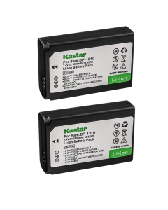 Kastar Battery (2-Pack) for Samsung BP1310, ED-BP1310 Work for Samsung NX5, NX10, NX11, NX20, NX100 Cameras