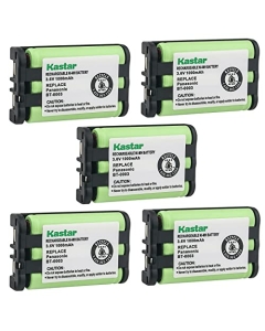 Kastar 5-Pack Battery Replacement for Danton Batt-BT3, BATTBT3, Empire CPH-510, CPH510, Interstate Battery ATEL0023, TEL0023, Lenmar CB0BT3, CB-0BT3, Uniden BBTY0545001, BT0003, BT-0003