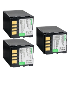 Kastar BN-VF733 Battery 3-Pack Replacement for JVC GR-X5US GZ-D240 GZ-D270 GR-D360 GR-D360E GR-D360EX GR-D360EY GR-D360EZ GR-D360US GR-D366 GR-D366EK GR-D366US GR-D368 GR-D368EF GR-D368US Camera